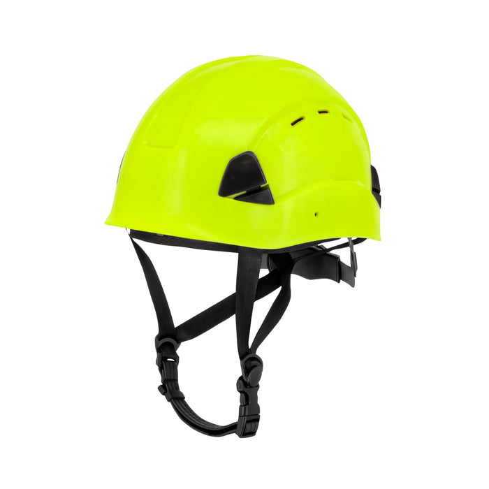 DEWALT DPG22V Hi-Vis Lime Type II Class C 4-Point Ratcheting Vented Safety Helmet