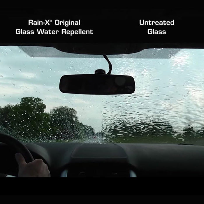 Rain-X 800002243 Exterior Glass Treatment To Dramatically Improve Wet Weather Driving Visibility, Squeeze Bottle, 7 Fl Oz (Pack of 1)