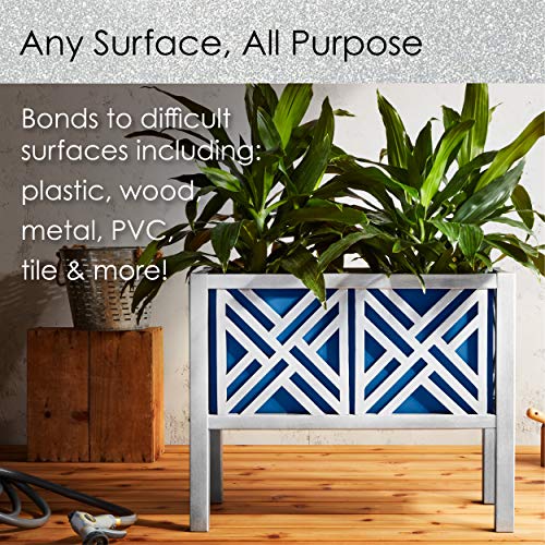 12 oz Krylon K02773007 Silver Fusion All-In-One Paint & Primer Spray Paint, Metallic