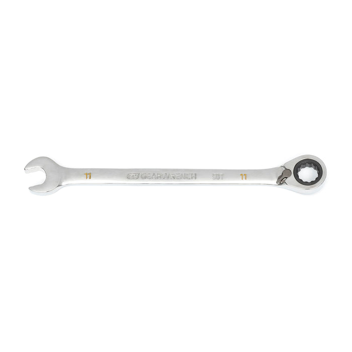 GEARWRENCH 90T 11mm Reversible Ratcheting Combination Wrench - 86611