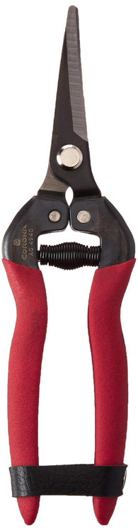 Corona AG4940 Long Curved Snip, Tempered Steel