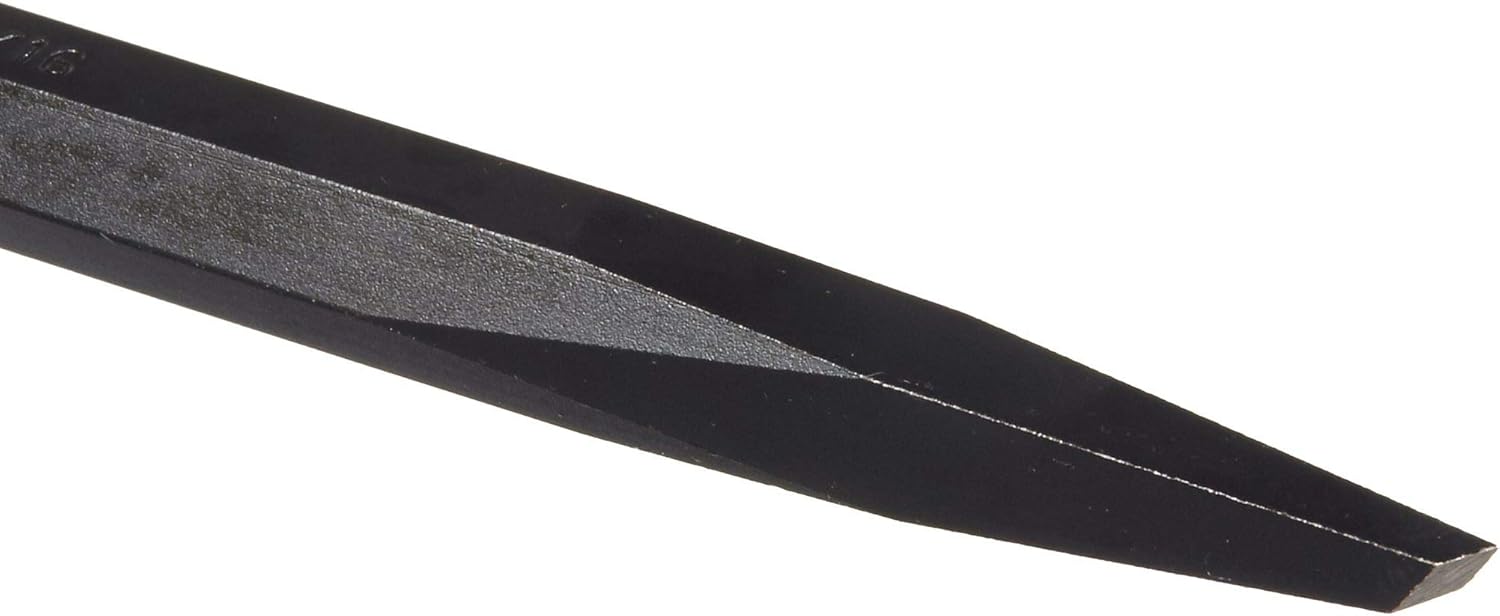Mayhew Tools 10601 Diamond Point Chisel, 3/16", Black Oxide Finish