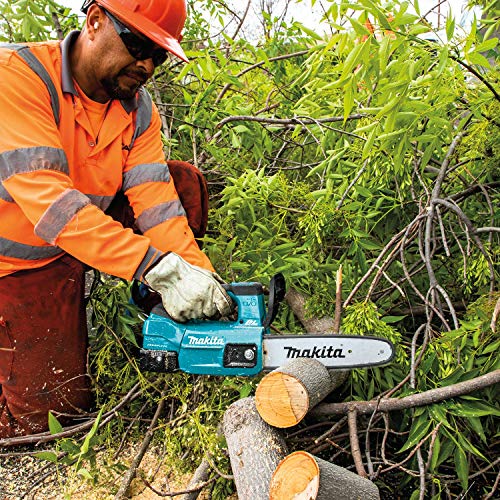 Makita XCU10SM1 18V LXT Lithium‑Ion Brushless Cordless 12" Top Handle Chain Saw Kit (4.0 Ah)