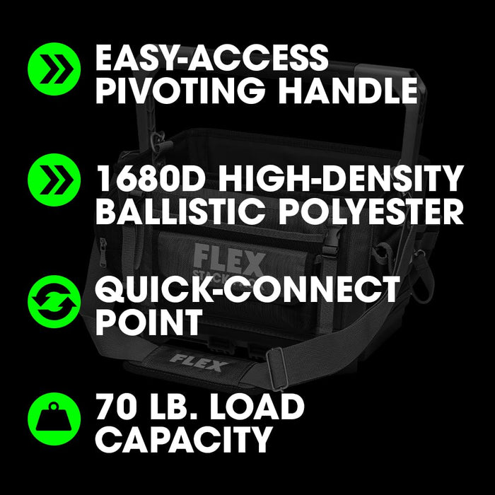 FLEX STACK PACK Storage System 16-inch Tote