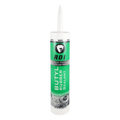 Red Devil 06970I RD Pro Butyl Rubber Sealant, 10.1 Fl oz (300 ml) 1-Pack, White 1 - Pack White
