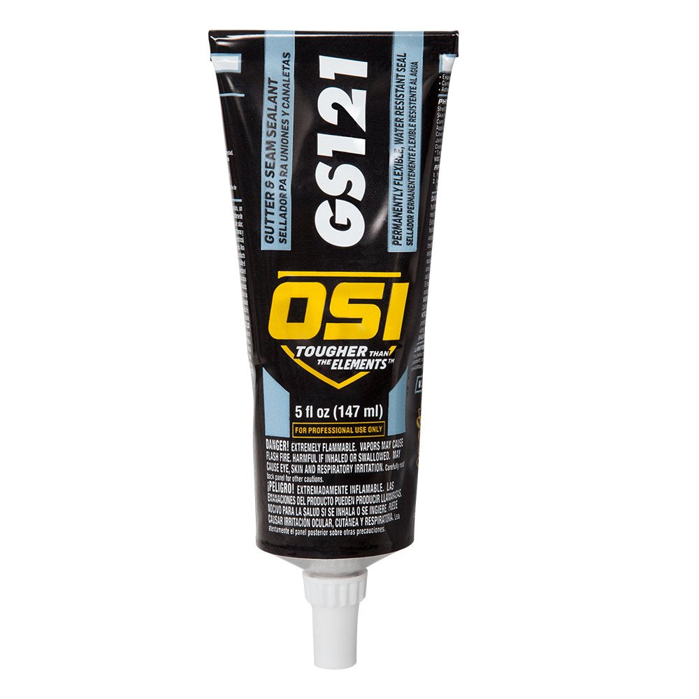 OSI GS121 Gutter and Seam Sealant White, 5 fl oz — Contractor Tool ...