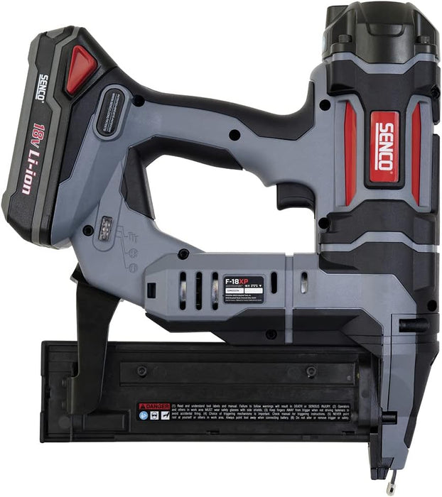 Senco 10M0001N Fusion F-18XP 18V Lithium-Ion 2-1/8 in. Cordless 18 ga. Brad Nailer (1.5 Ah)
