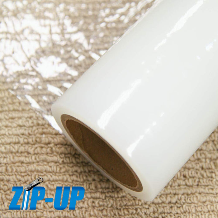 ZIP-UP Products Carpet Protection Film - 24" x 50' Floor and Surface Shield with Self Adhesive Backing & Easy Installation
