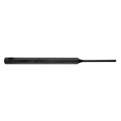 Mayhew Tools 21008 SAE Pin Punch, 1/8 x 1.75" Pin, 6" OAL x 5/16" Body, Black Oxide Finish