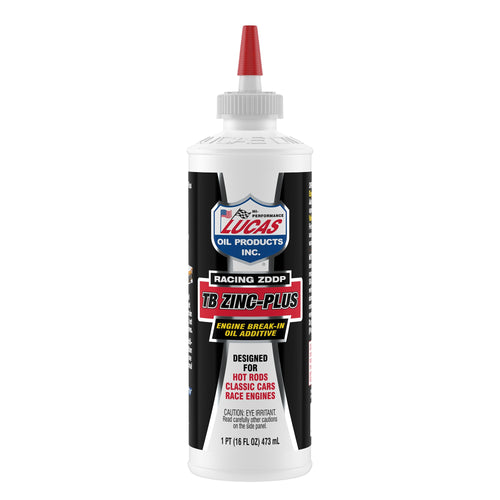 Lucas Oil 10063 Engine Break In Oil Additive w/ TB Zinc Plus - 16 Ounce