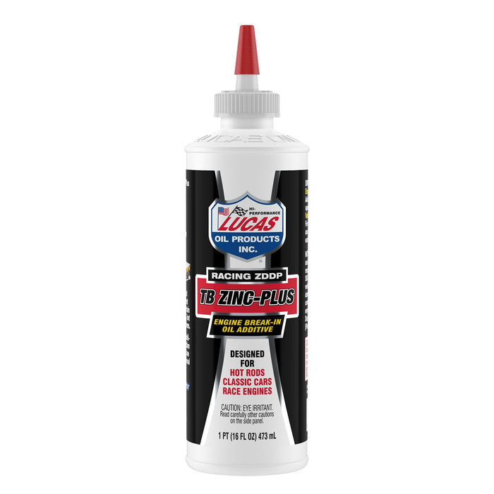 Lucas Oil 10063 Engine Break In Oil Additive w/ TB Zinc Plus - 16 Ounce