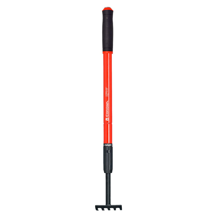 Corona (GT3070) Extendable Handle Cultivator, Red, 18" - 32"