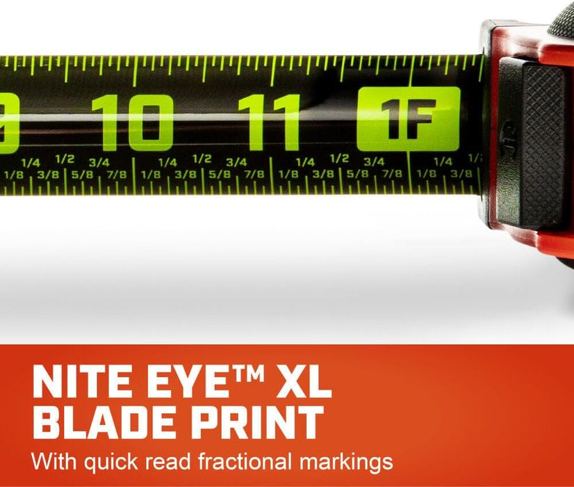 Crescent Lufkin L1035CB-02 35ft CONTROLTOUCH NITE Eye Tape Measure