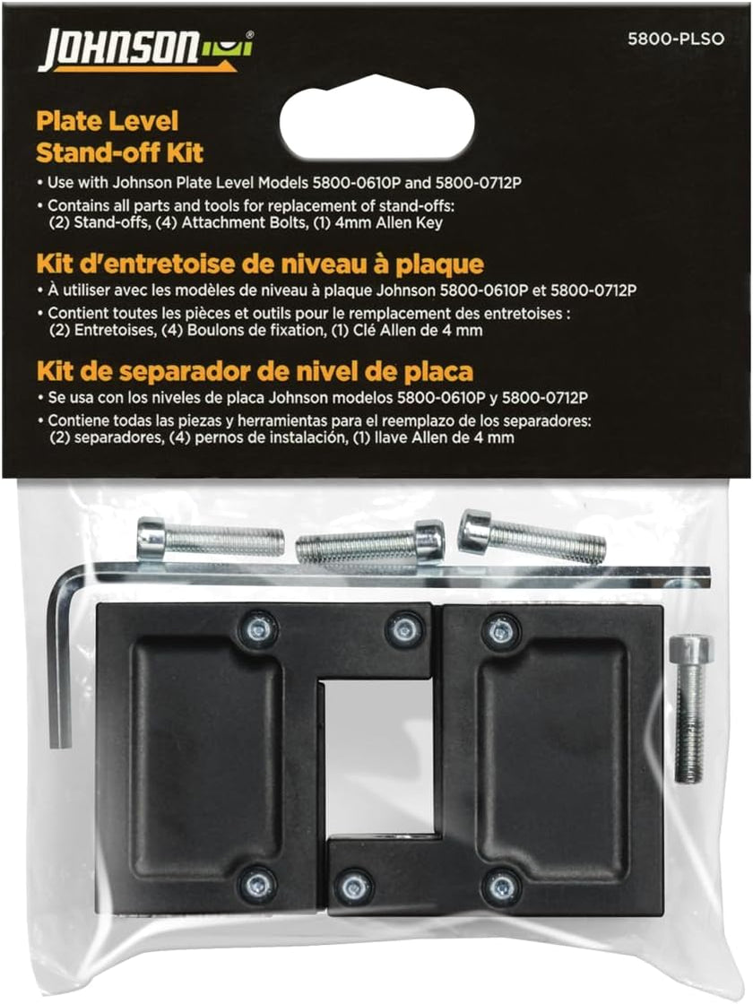 Custom Plso Johnson 5800-PLSO Plate Level Stand-Off Kit — Contractor Tool Supply, a ...