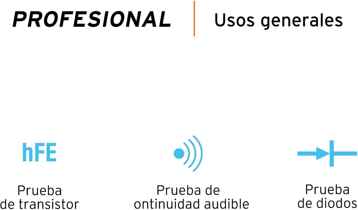 Truper MUT-39 Professional Digital Multimeter