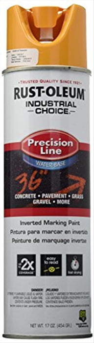 RUST-OLEUM 203033 M1800 Caution Yellow Gloss 17 OZ. Spray, 1.06 Pound (Pack of 1)