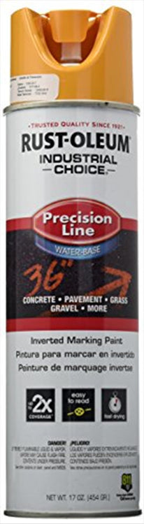 RUST-OLEUM 203033 M1800 Caution Yellow Gloss 17 OZ. Spray, 1.06 Pound (Pack of 1)