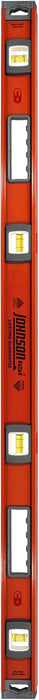 Johnson 1254-4800 Magnetic Heavy Duty I-Beam Aluminum Level, 48", Orange