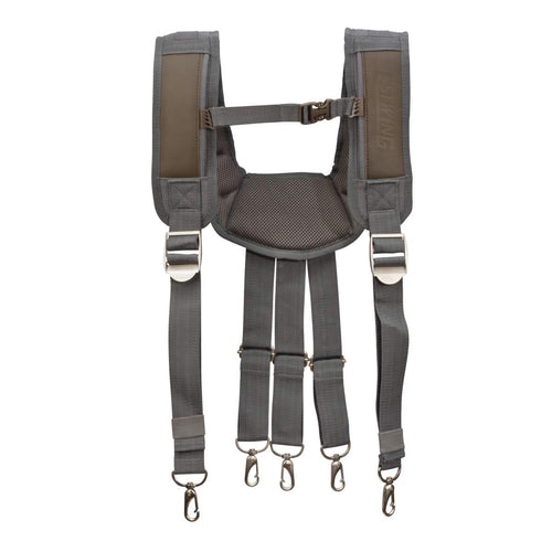 Estwing 94758 Cooling Mesh Padded Tool Belt Suspenders, Durable, Steel Hardware, Chest Strap, Adjustable