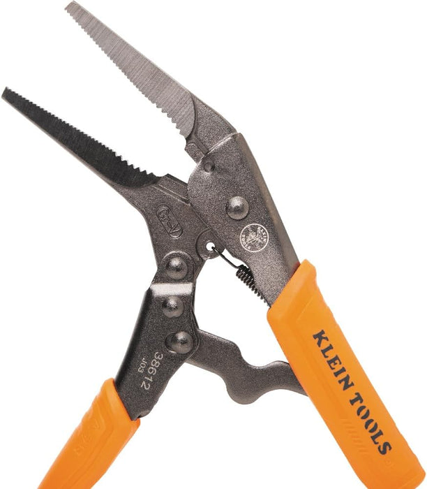 Klein Tools 38612 Long Nose Locking Pliers, 9-Inch