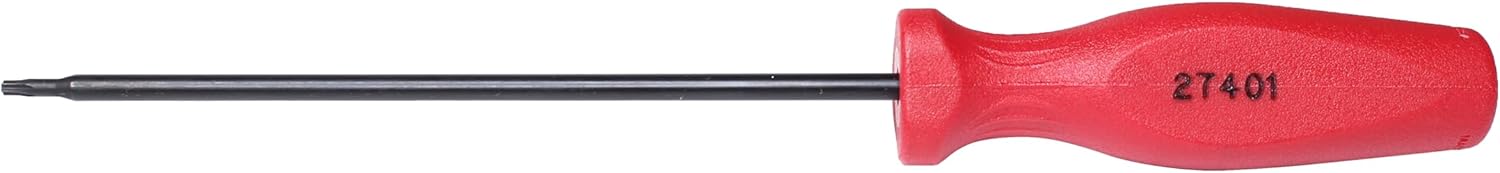 Mayhew Tools 27401 USA Torx Screwdriver, Red, T10 x 6-Inch