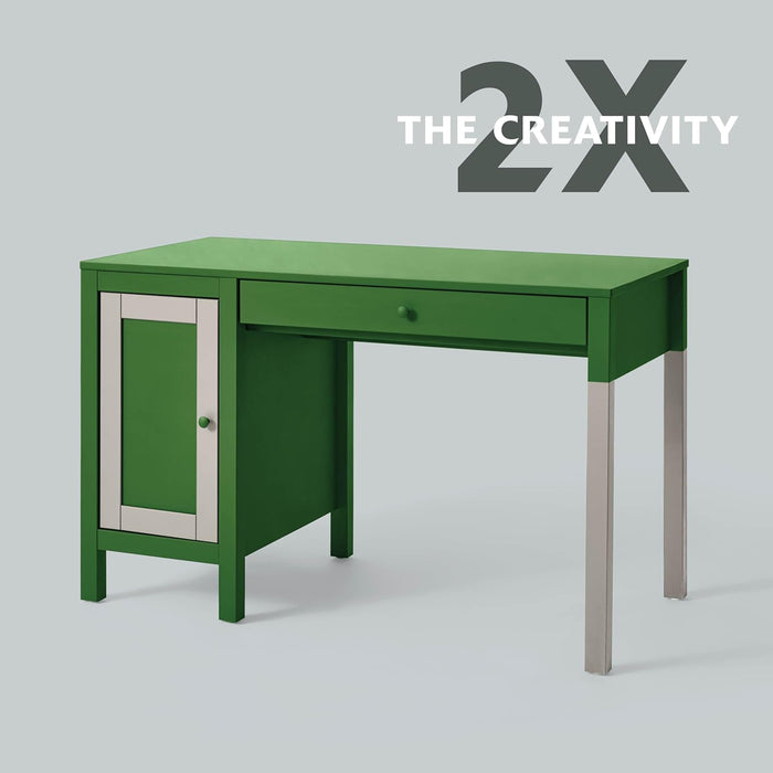 Rust-Oleum 249072 Painter's Touch 2X Ultra Cover Spray Paint, 12 oz, Satin Leafy Green (Pack of 1)