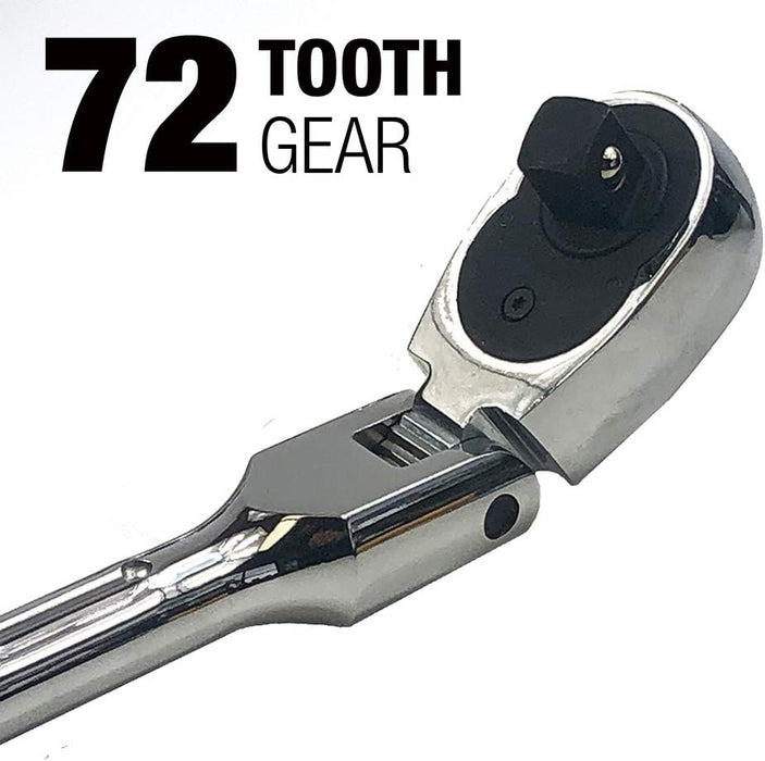 EZRED MR482FL 3-Piece Extendable Ratchet Set,Silver