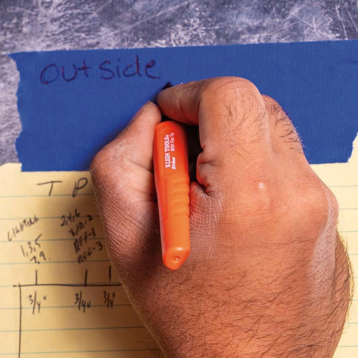 Klein Tools 861014 Skribes Fine Tip Permanent Markers, Black (Pack of 4)