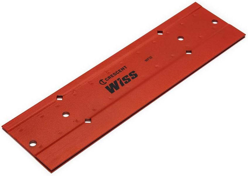 Crescent Wiss Folding Tool - Sheet Metal Bending Tool - Made from 16 Gauge Steel - Hand Tool for HVAC Applications - WF12-12", Red