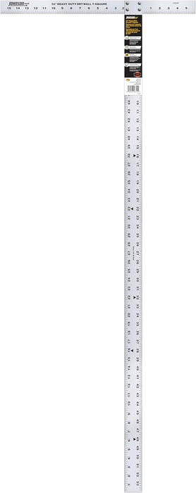 Johnson JTS54HD 54" Aluminum Drywall T-Square with Extra-Thick Blade