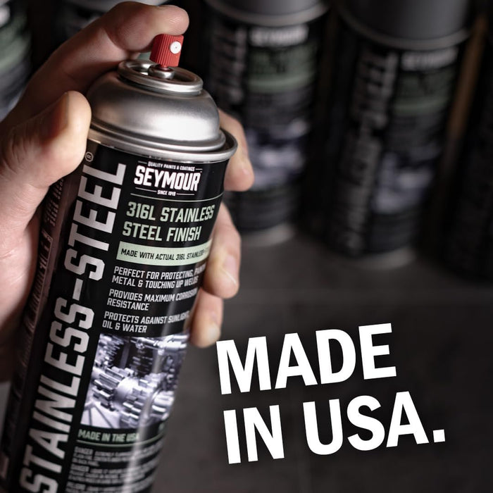 Seymour 16-54 Stainless Steel Rust Protective Spray Paint, 16 Ounce (Pack of 1)