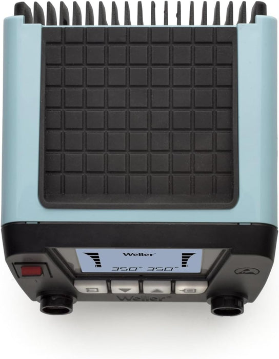 Weller WT2021MS 2-Channel Digital Soldering Station, 150 W, with 40 W Microsoldering Iron & 80 W Micro Desoldering Tweezers, 5-Piece Kit