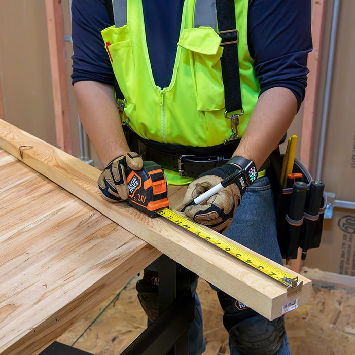 Klein Tools 9230 Tape Measure, 30-Foot Magnetic Double-Hook