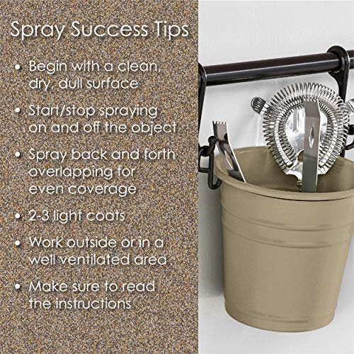 Krylon Fusion All-In-One Adhesive Spray Paint for Indoor/Outdoor Use, 12 oz, Desert Sand