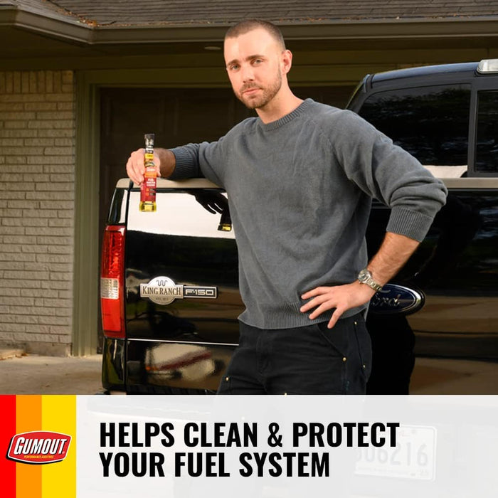 Gumout 510013W-6PK Fuel System Cleaner, High Mileage Fuel Injector Cleaner (Pack of 6)