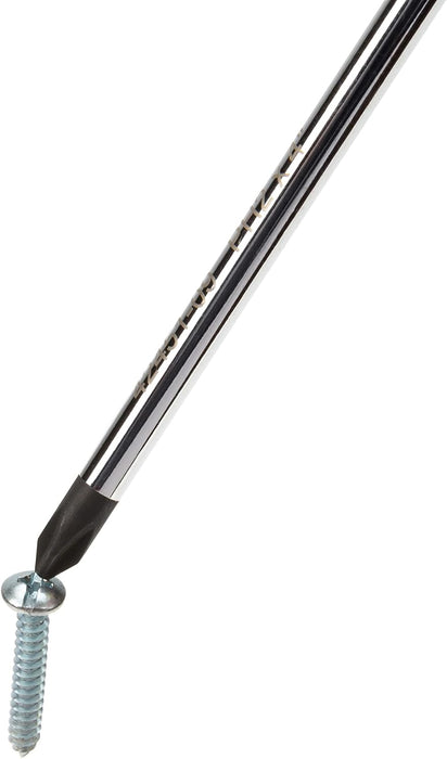 Estwing 42451 10-Piece Phillips and Slotted Screwdriver Set, Magnetic Black Oxide Tips, Chrome Vanadium Steel Shafts, Ergonomic Grip TPR Rubber Handles