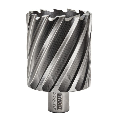 DEWALT DWAC02035 Annular Cutter 2 3/16in X 2in HSS 3/4in Weldon