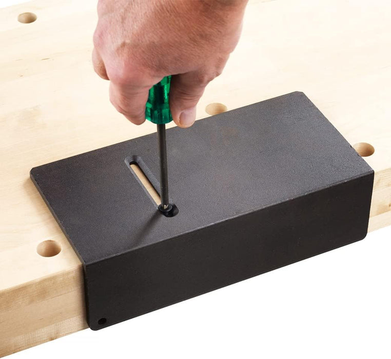 Sjobergs SJO-33301 Scandi Plus Workbench Accessory Kit, Holdfast, Jaw Cushions, Metal Working Anvil Fit 3/4-inch Workbench Dog Holes