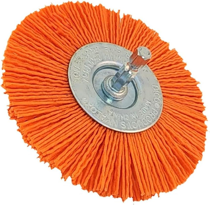 Dico 7500043 Nyalox 4" Wheel Brush Kit, 3 piece