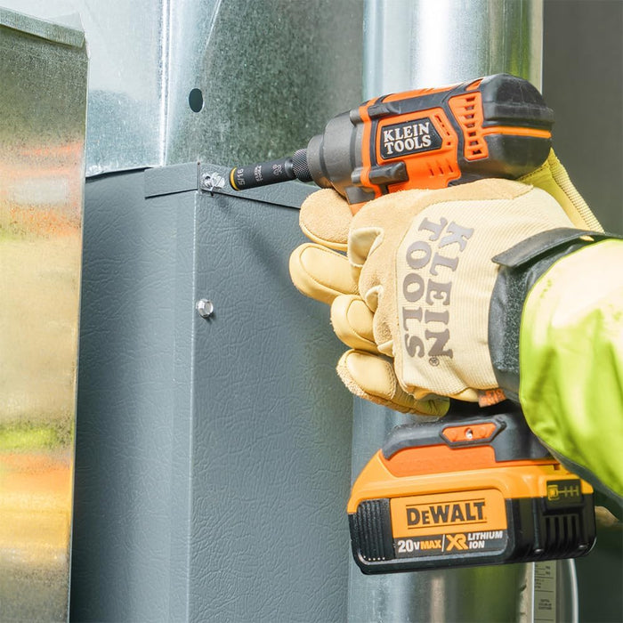 Klein Tools 32527HD KNECT Impact-Rated HVAC Screwdriver / Nut Driver, 11-in-1