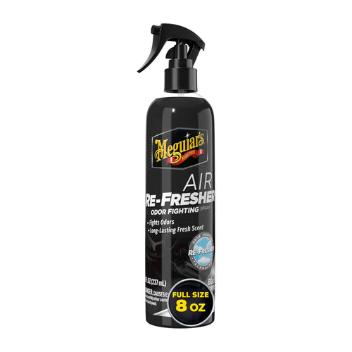 Meguiar’s G250708 Air Re-Fresher Odor Fighting Spray, Black Chrome Scent, Refresh & Instantly Fight Odors