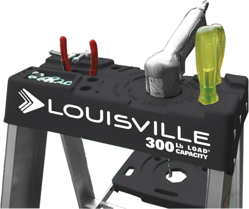 Louisville Ladder AS3006 6-Foot Aluminum Step Ladder, 300-Pound Load Capacity, Type IA