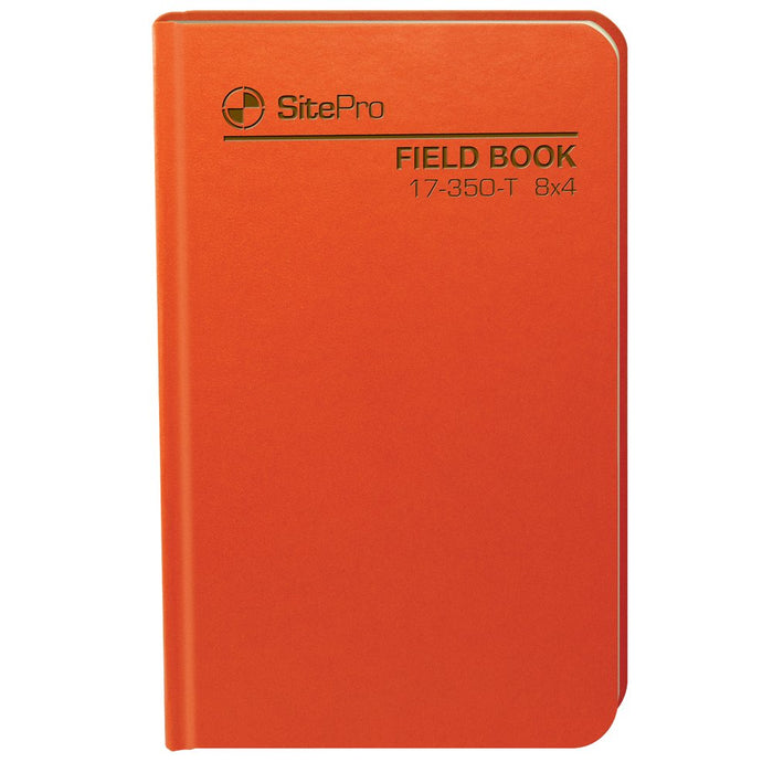 SitePro 17-350-T Field Book, 64-8x4, Orange