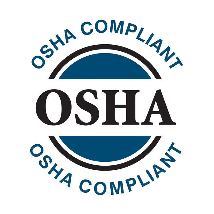 Accuform MCSP026VA Aluminum Safety Sign, "Danger CONFINED Space Permit Required DO NOT Enter", 10" Length x 14" Width, Aluminum