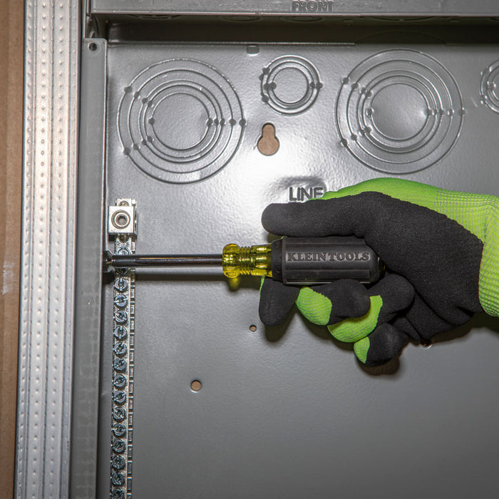 Klein Tools 630-5/16 5/16-Inch Nut Driver Cushion-Grip 3-Inch Shaft