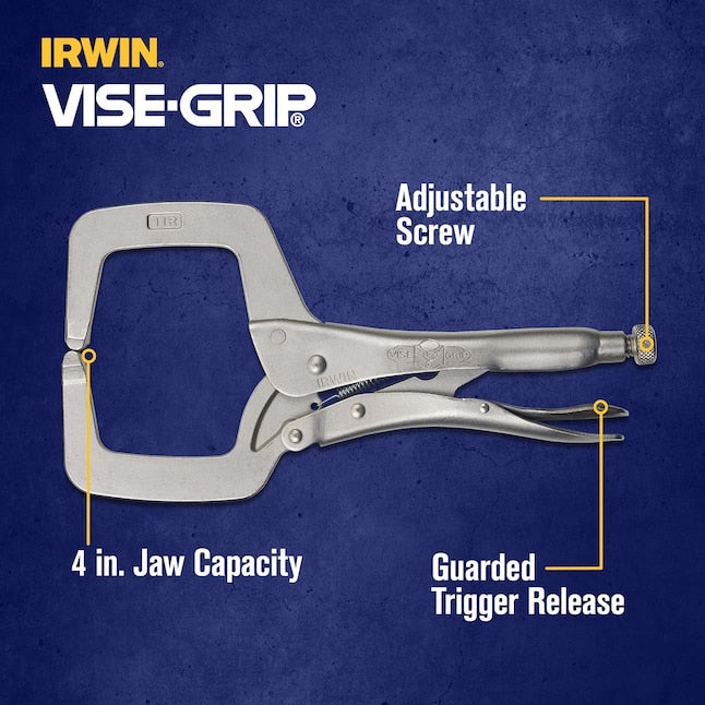 IRWIN 19 VISE-GRIP Original C Clamp, Locking, 11-Inch