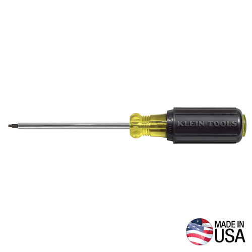 Klein Tools 662 #2 Square Screwdriver with 4-Inch Round Shank