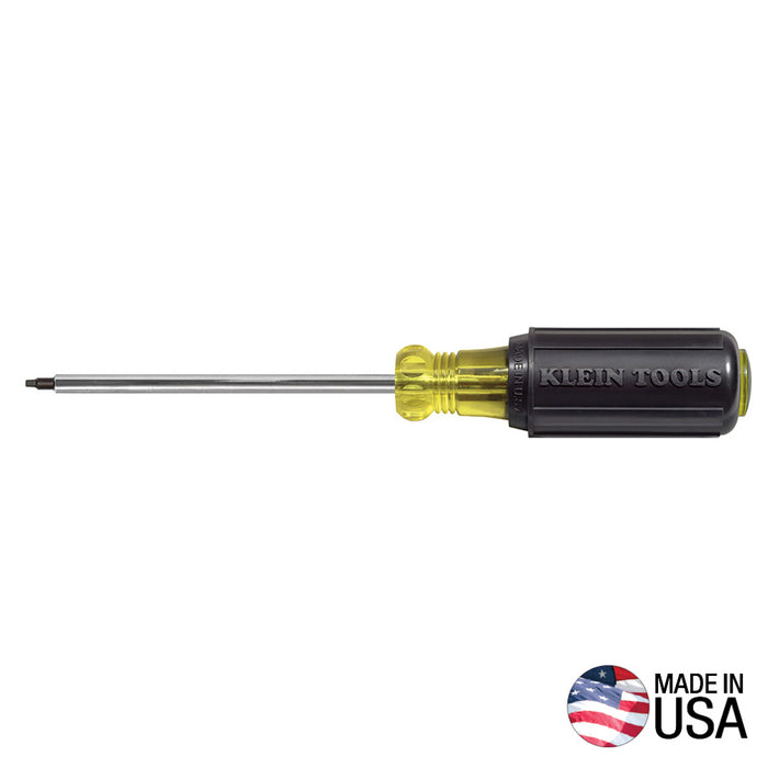 Klein Tools 662 #2 Square Screwdriver with 4-Inch Round Shank