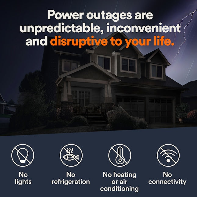 Generac 7043 Guardian 22kW Home Standby Generator – Air-Cooled, 200-Amp Transfer Switch, Smart Controls, Whole House Backup