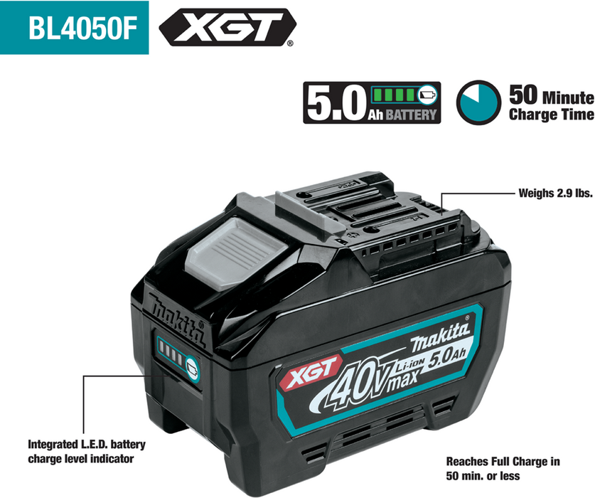 Makita (GCU03T) 40V MAX XGT Brushless Cordless 16 In. Top Handle Chain Saw Kit